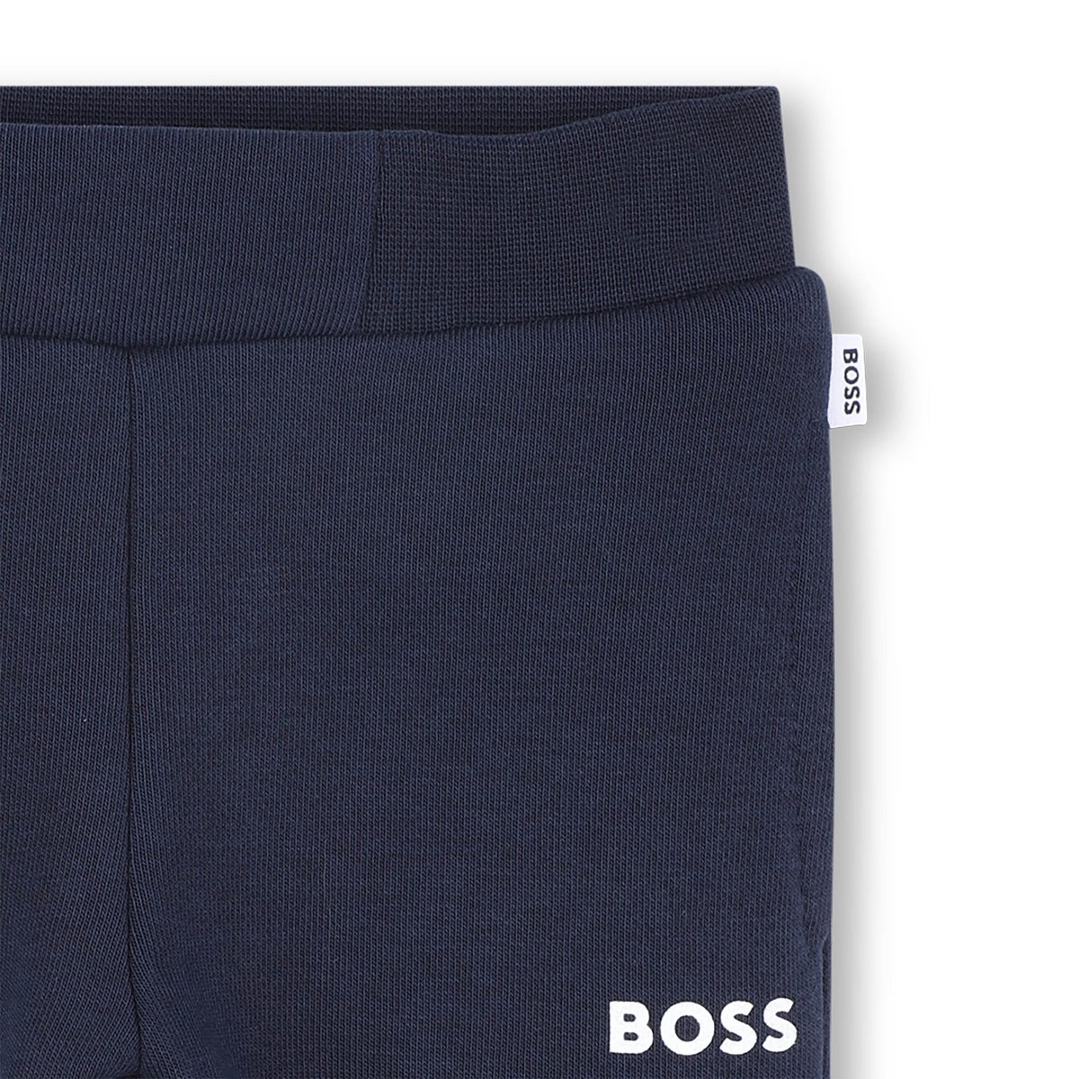 Pantalons de jogging en polaire bleu cargo, BOSS KIDSWEAR