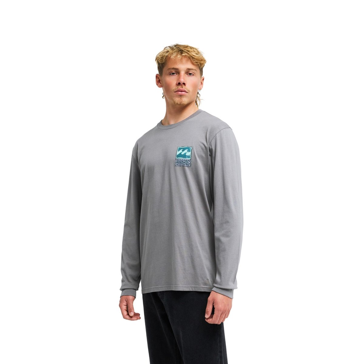T shirt manches longues STAMP gris pewter, BILLABONG