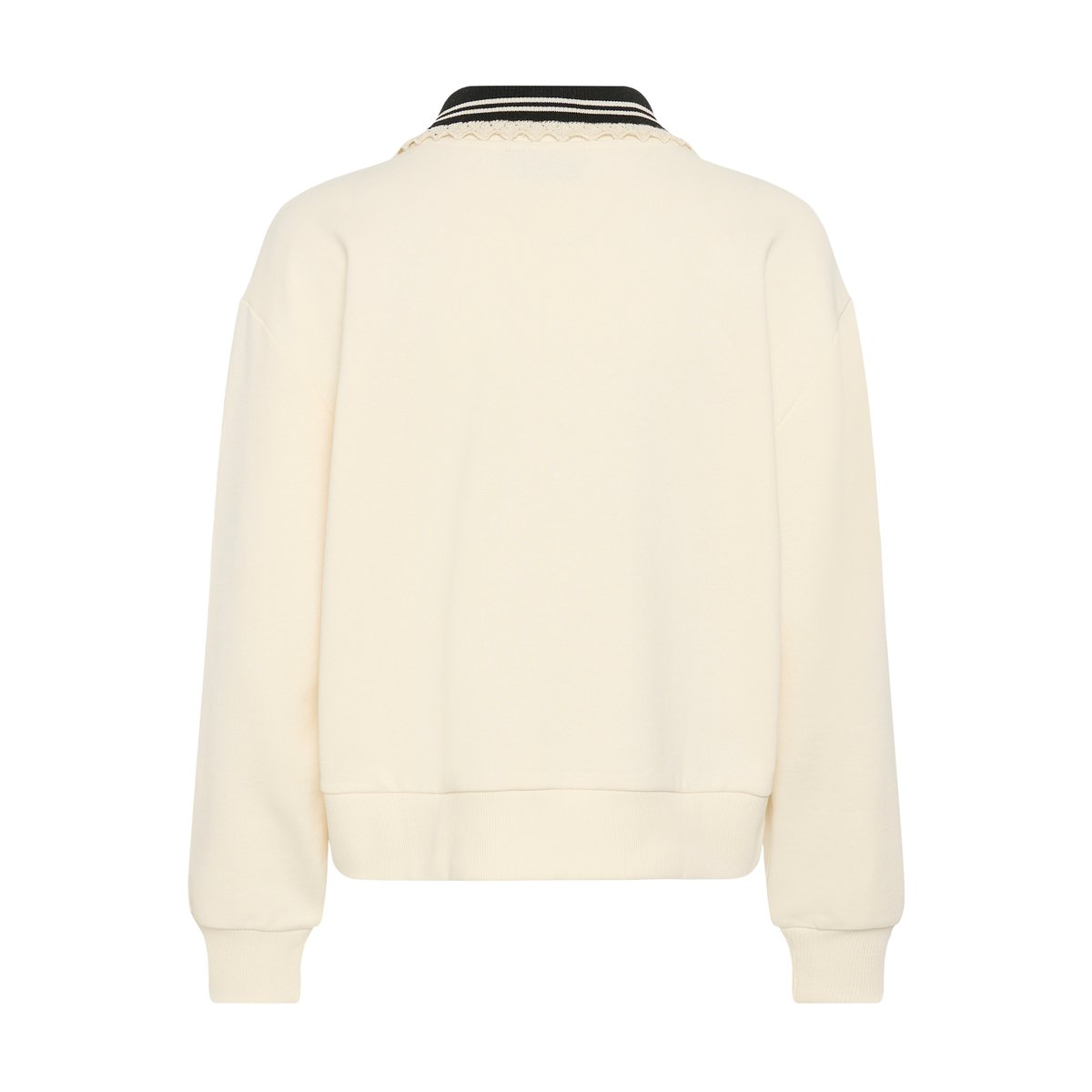 Sweatshirt blanc turtledove, KAFFE