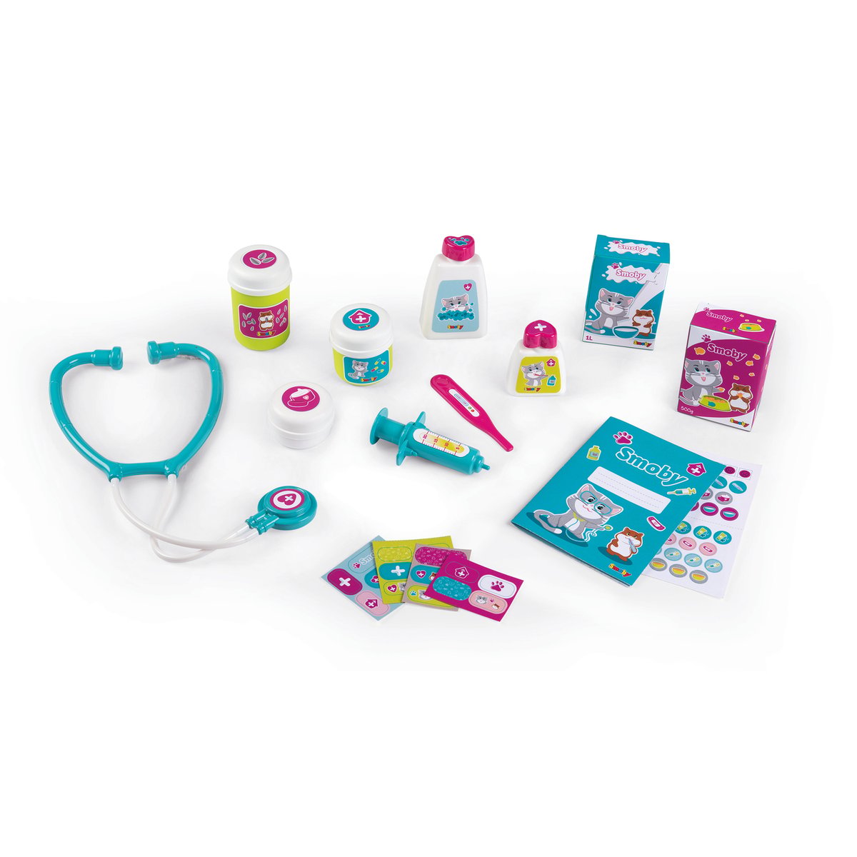 Centre veterinaire multicolore, SMOBY
