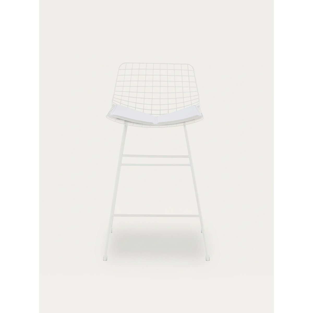 Tabouret Métal - MONDRA blanc, KENAY