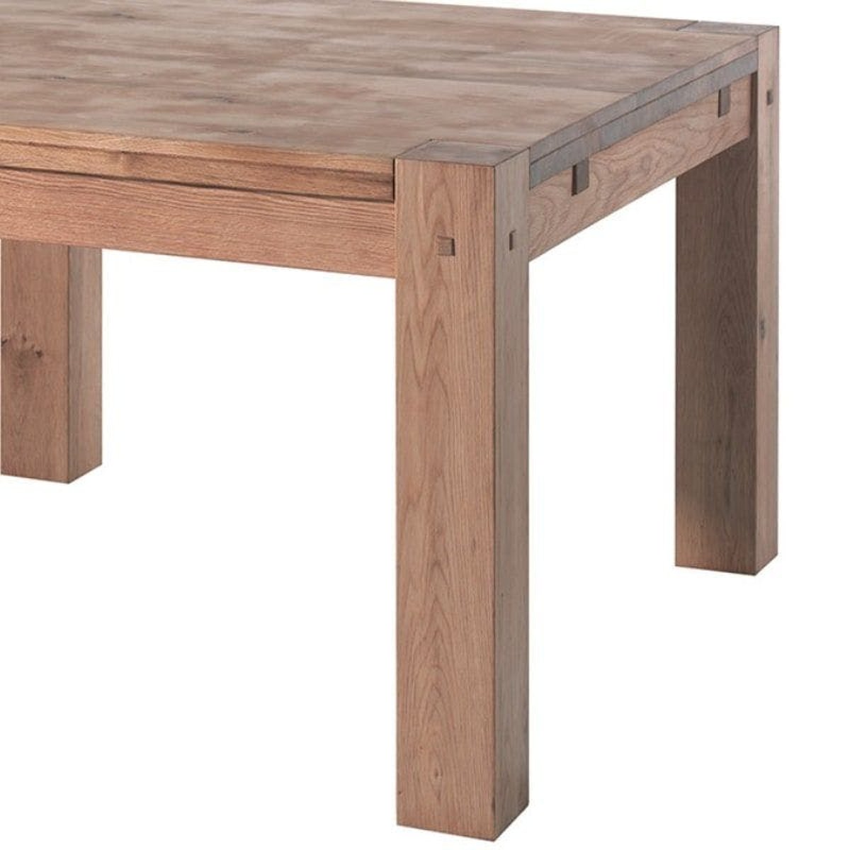 Table de repas carrée chêne massif 140 cm FJORD bois naturel, PIER IMPORT