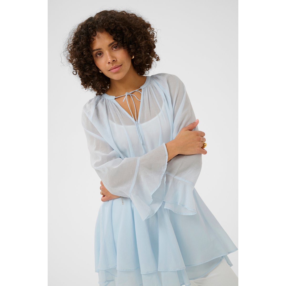 Robe bleu nantucket breeze, KAFFE