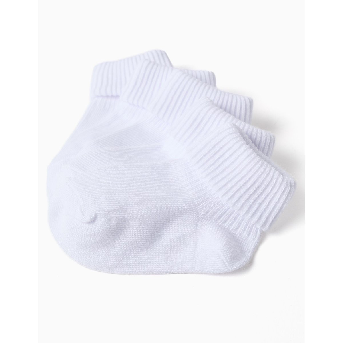 Pack 5 Paires de Chaussettes blanc, ZIPPY