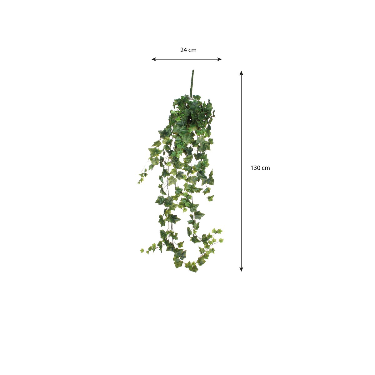 Plante artificielle suspendue IVY vert, MICA DECORATIONS