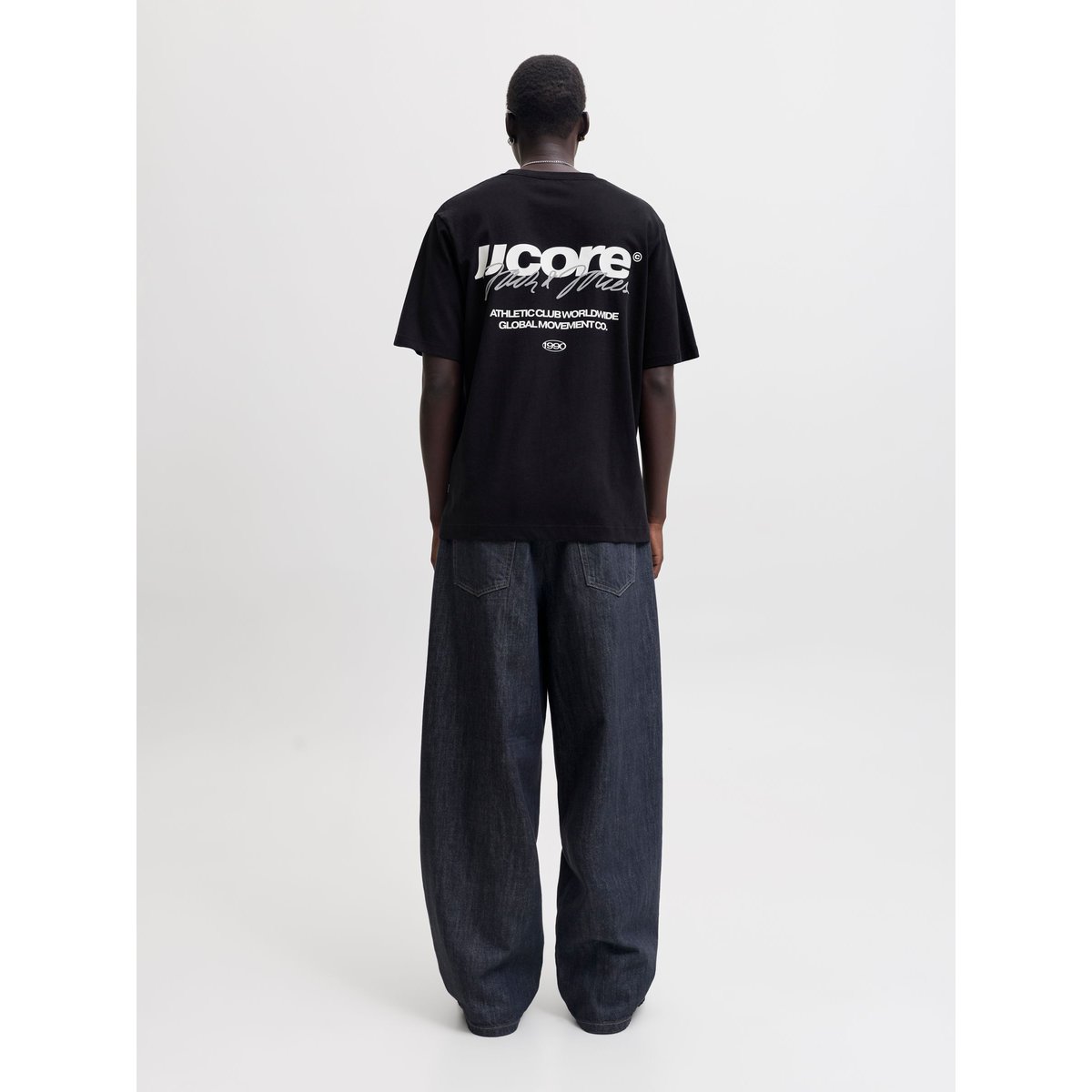 T-Shirt black 1, JACK & JONES