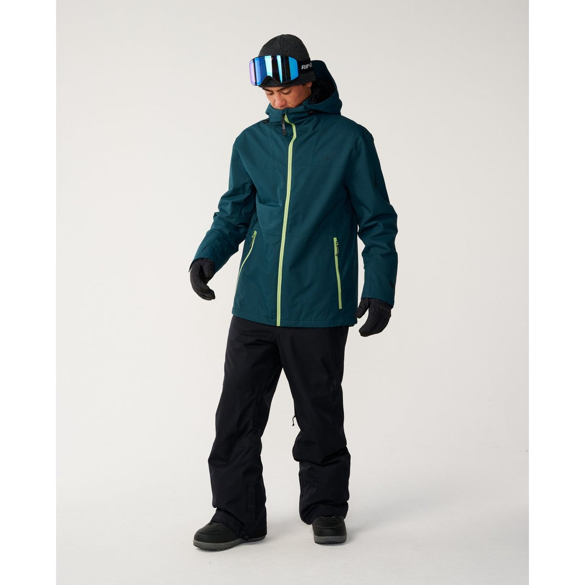 Veste de ski SEARCH SERIES Notch bleu vert, RIP CURL