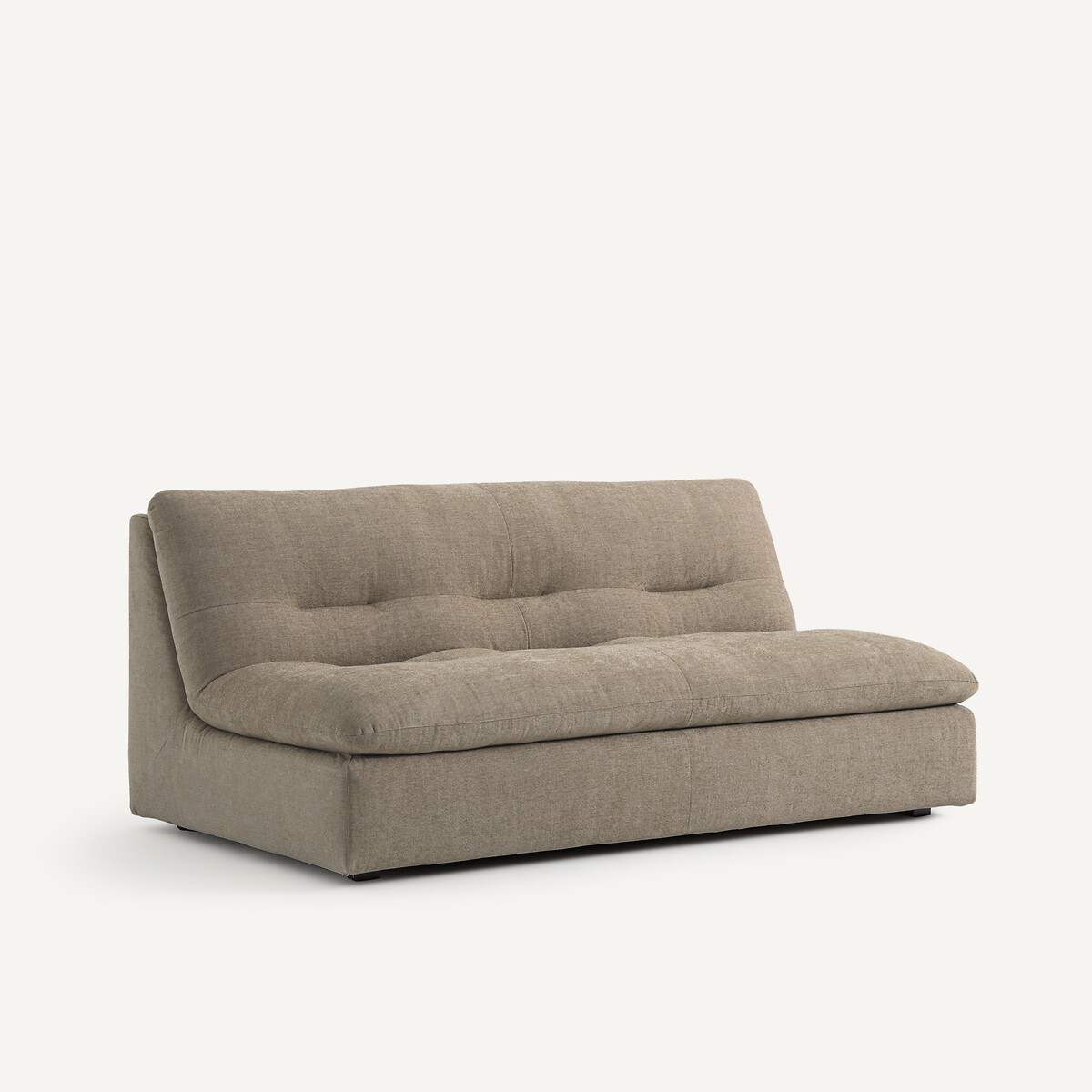 Banquette 3P modulable Toile chinée, Giuliano lichen, AM.PM