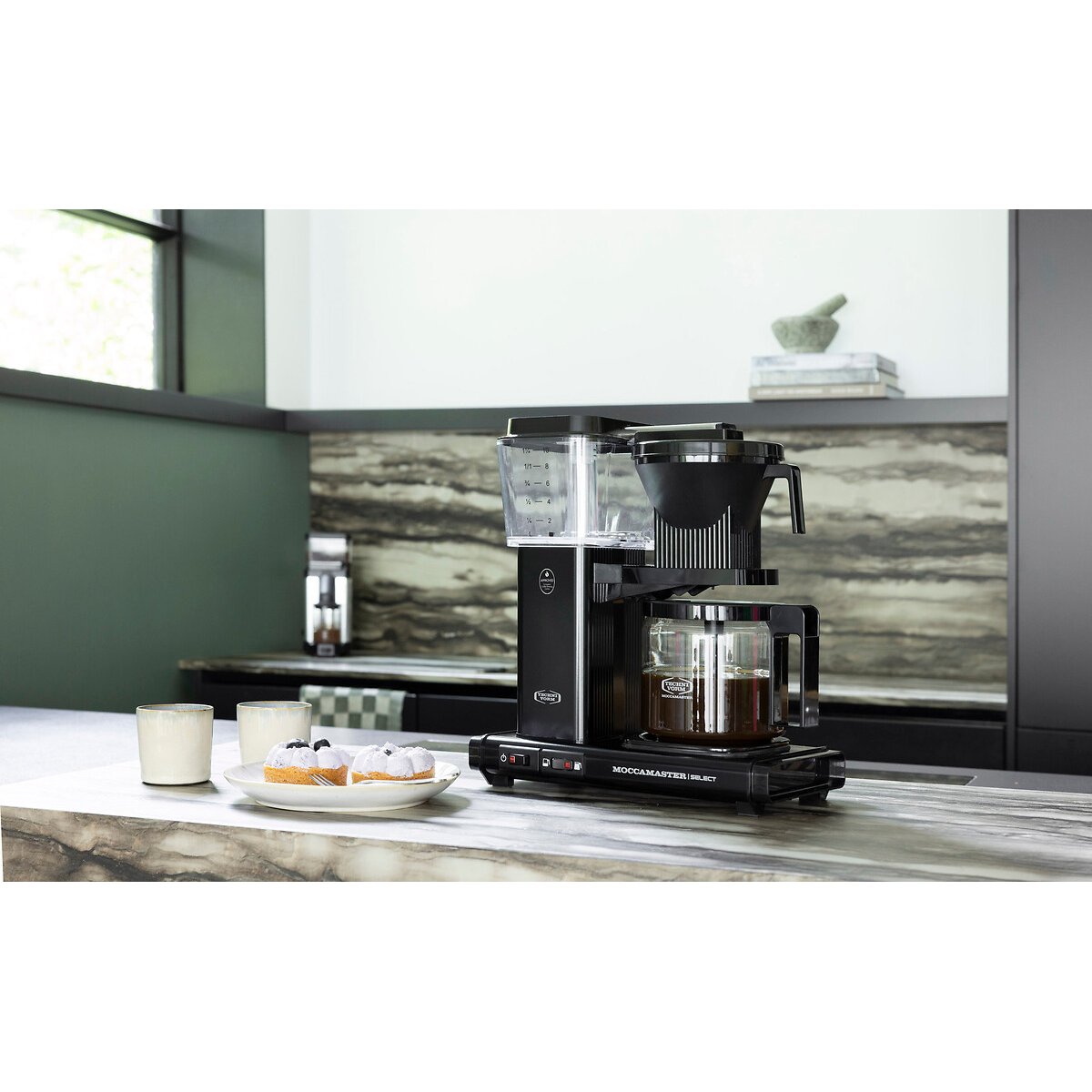KBG Select Filter Coffee Machine black, MOCCAMASTER