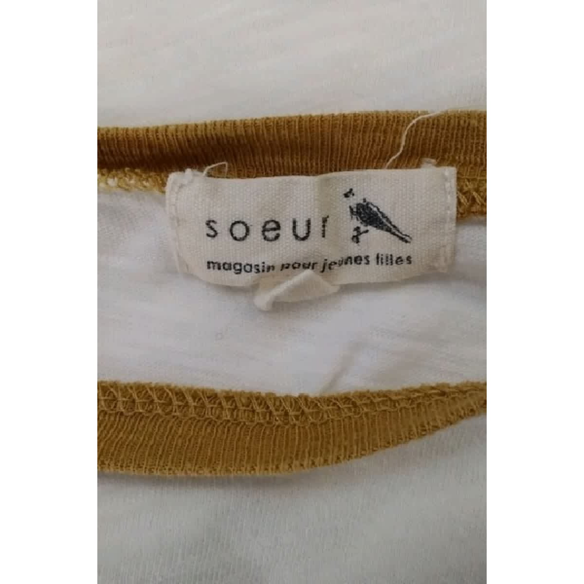 T-shirt - Bon État blanc, SOEUR