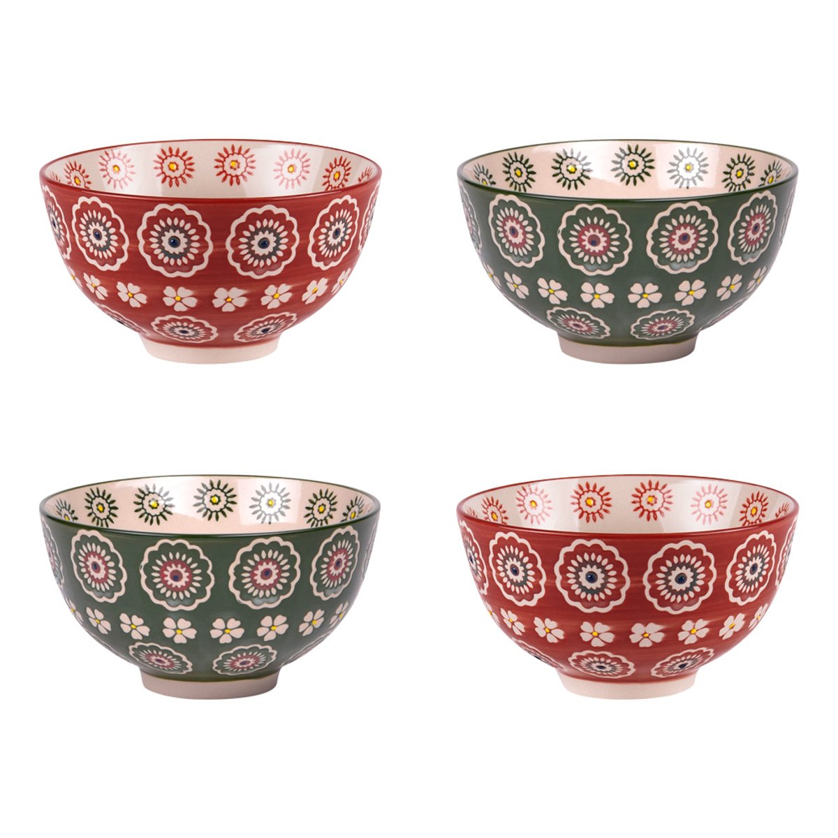 Coffret de 4 coupelles Sullivan 11 cm - SULLIVAN multicolore, TABLE PASSION