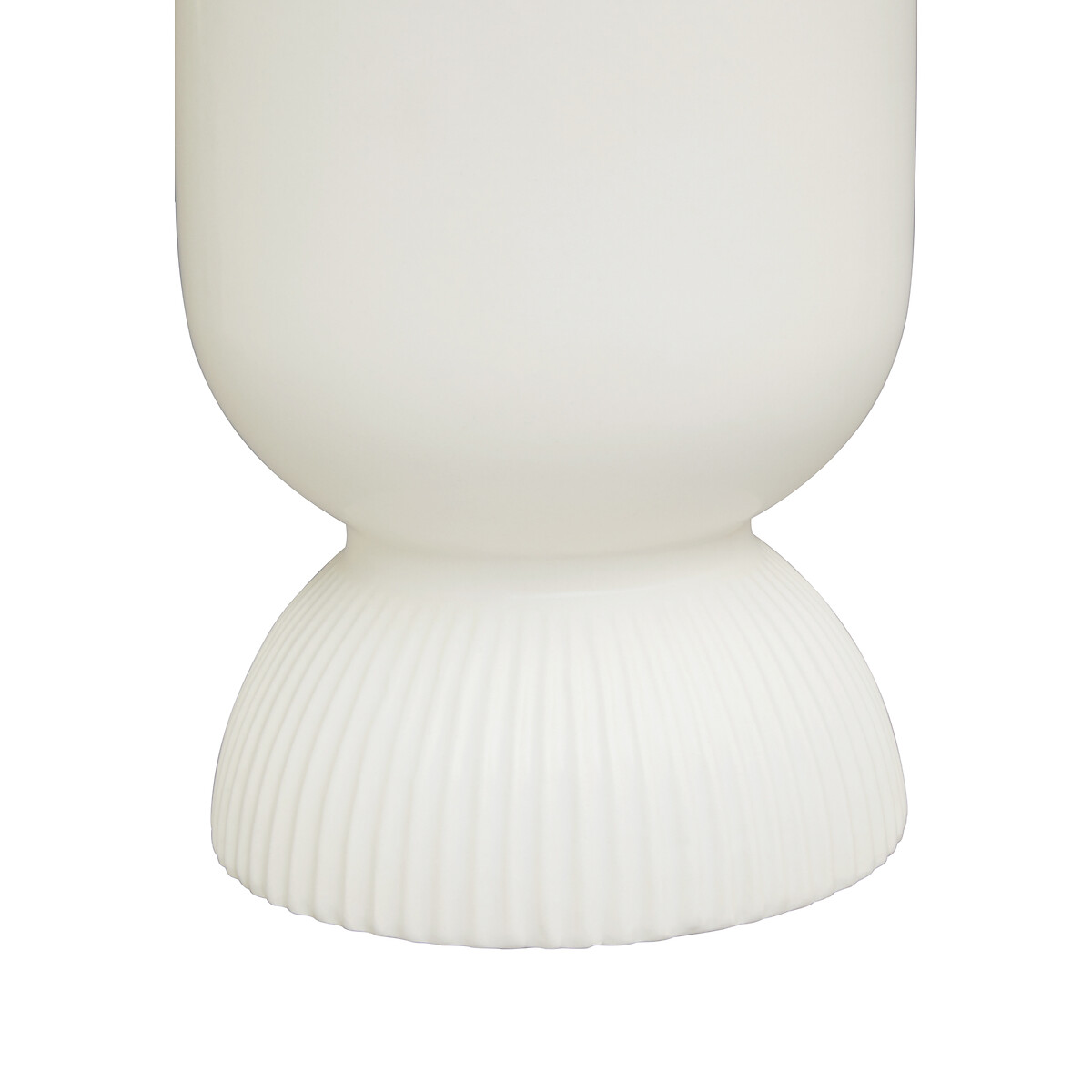 15cm Curved Stoneware Planter White white, ÉDITÉ