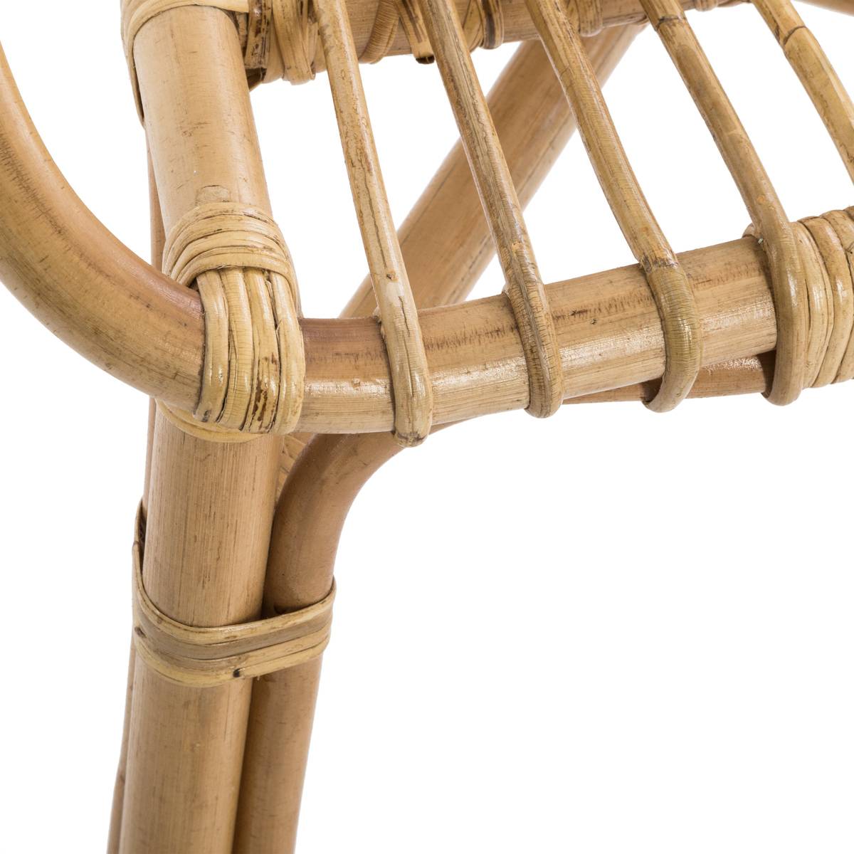 Fauteuil en rotin empilable BOHEMIAN DREAM beige, ATMOSPHERA