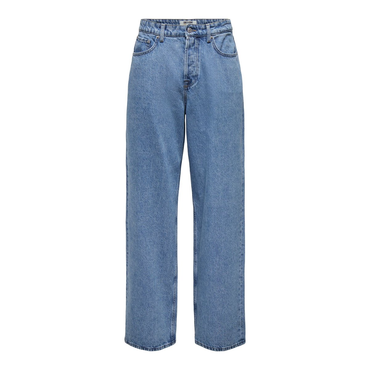 Jean À Jambe Large medium blue denim, ONLY & SONS