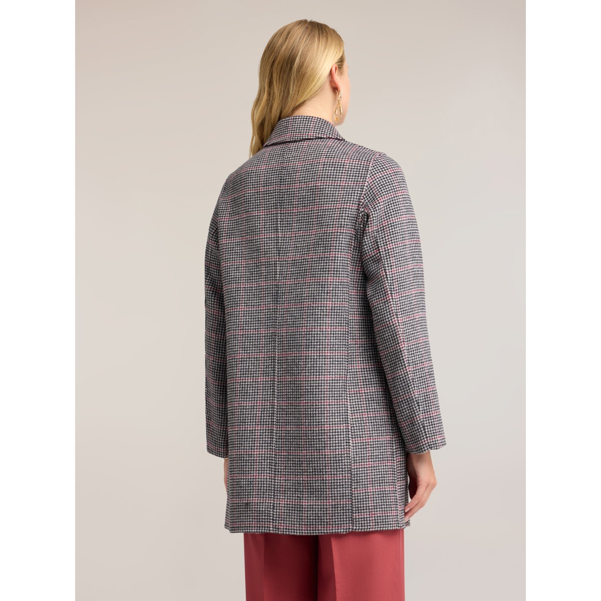 Manteau réversible double gris, MOTIVI