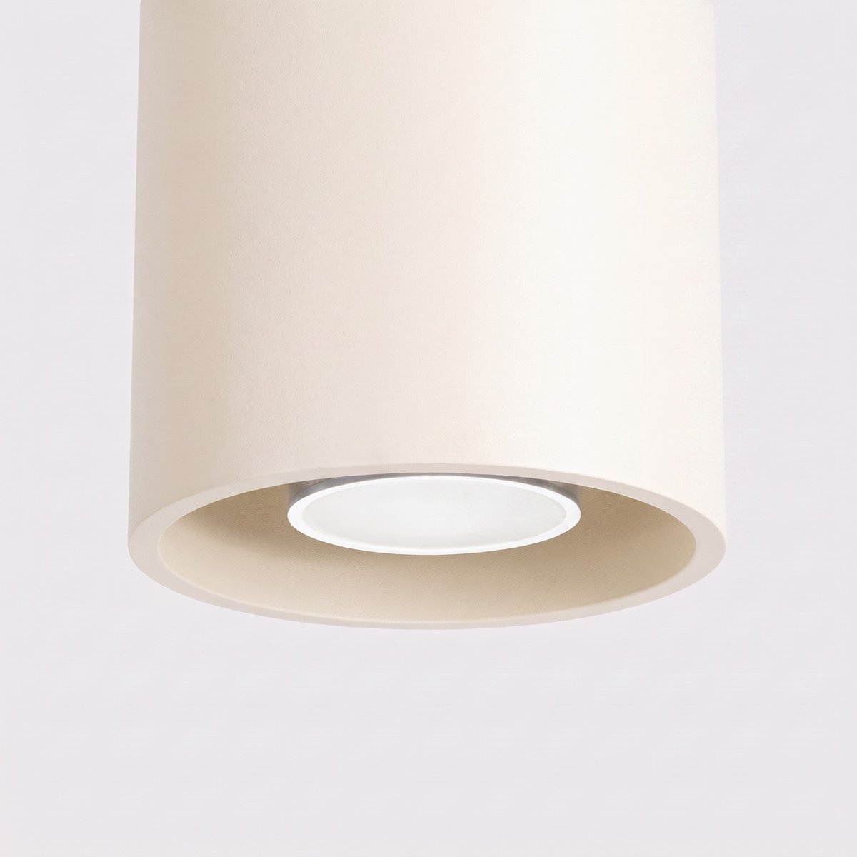 Plafonnier Aluminium Beige GU10 1 Orbis beige, EDEN