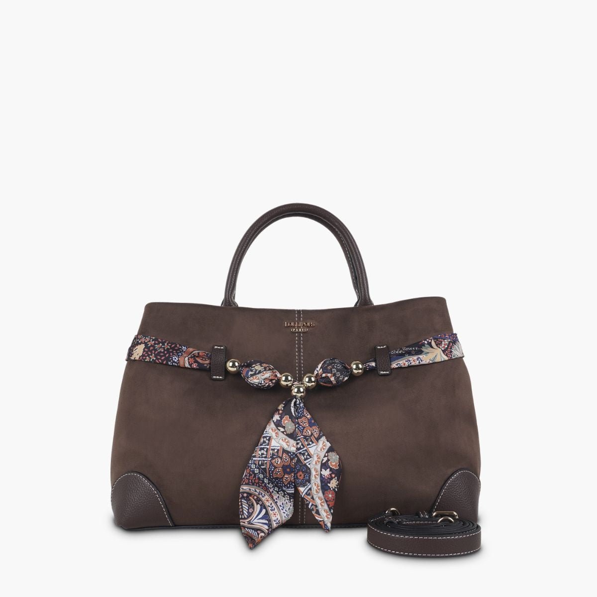 Sac shopper Shirley marron, LOLLIPOPS