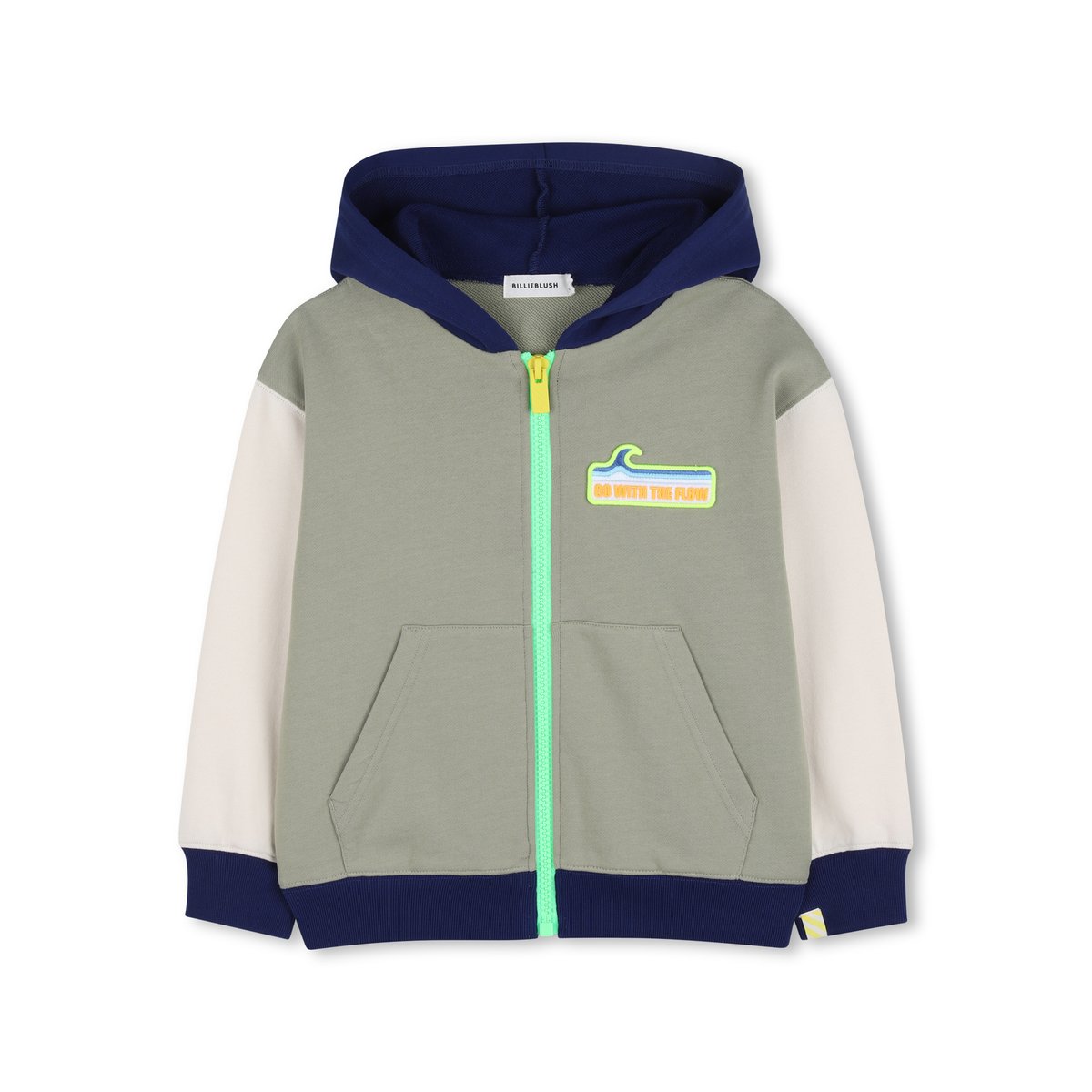 Sweat zippé à capuche absinthe, BILLIEBLUSH