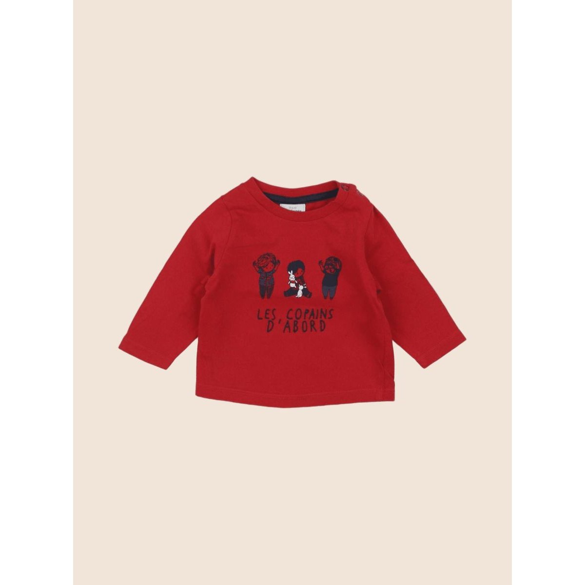 Tee-shirt - Très bon état rouge, TAPE A L'OEIL