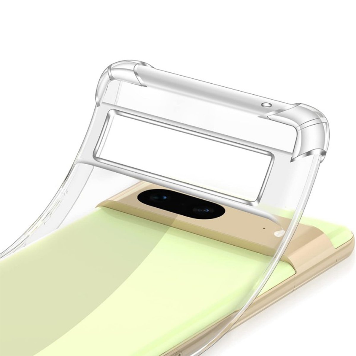 Coque Pixel 7a antichoc + 2 vitres transparent, EVETANE