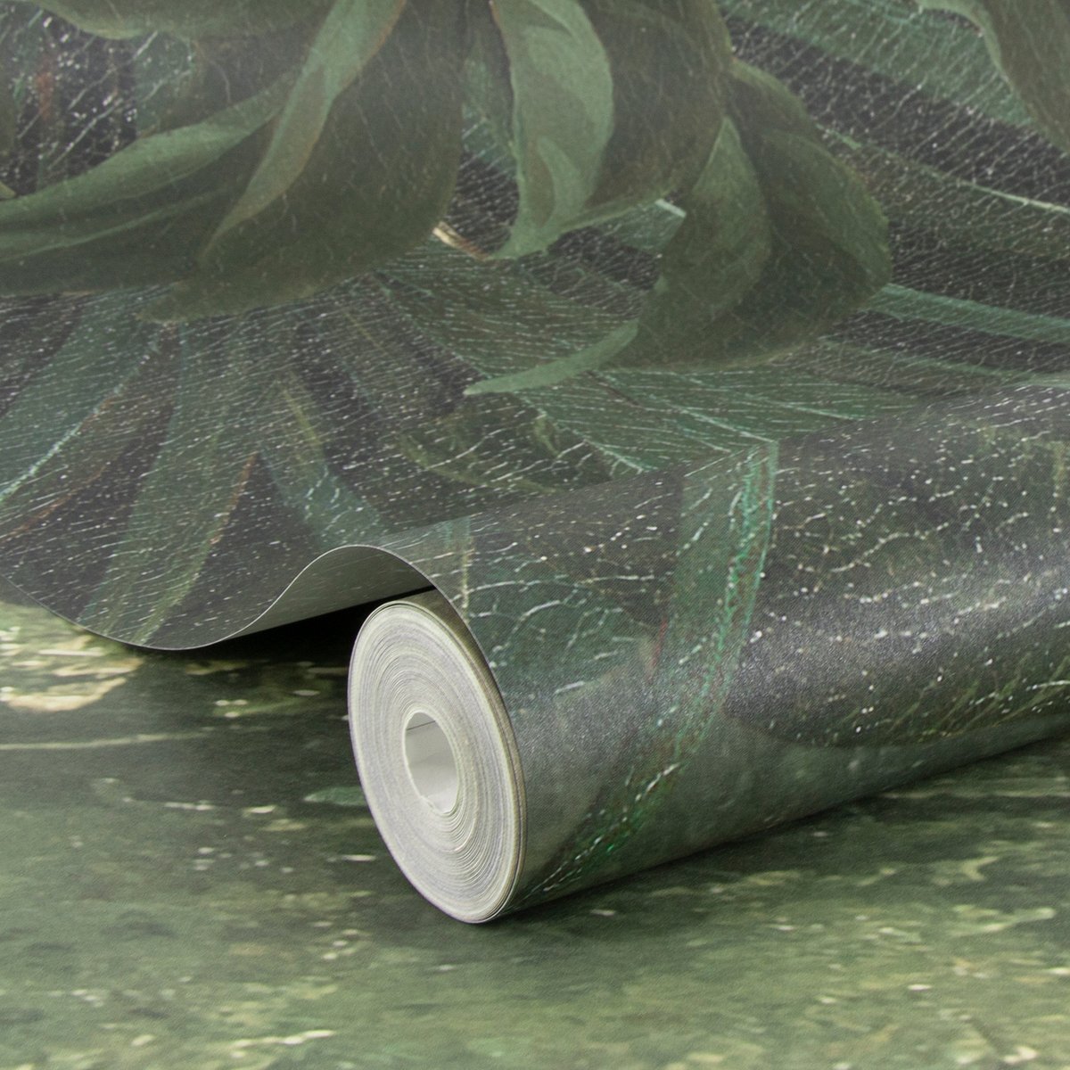 Papier peint panoramique Jungle vert, ART FOR THE HOME