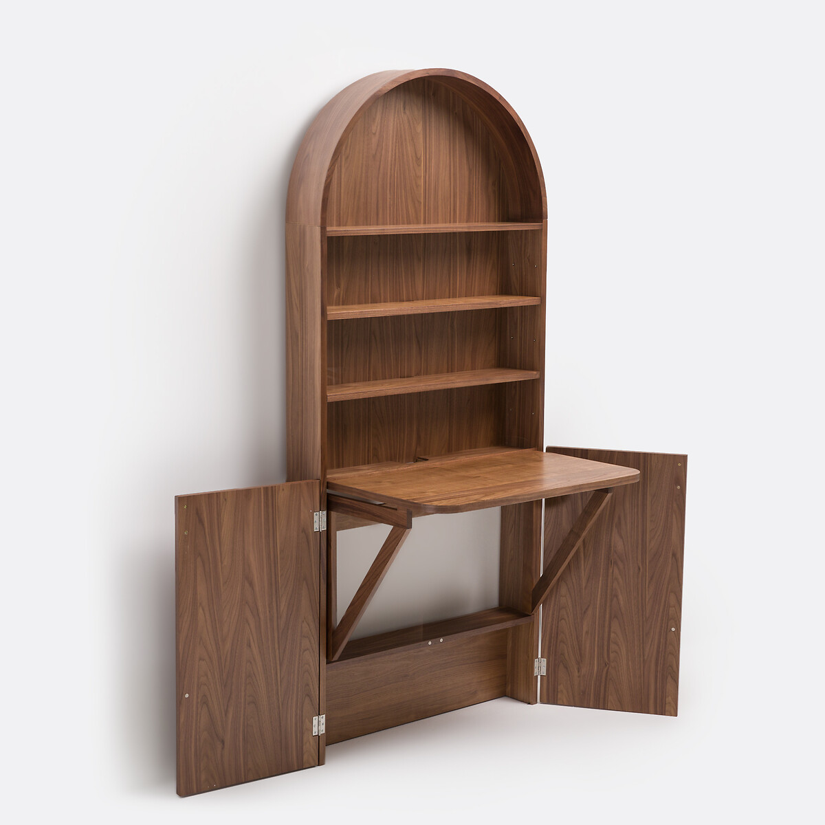 Regalschreibtisch Marcela nussbaum furniert, LA REDOUTE INTERIEURS