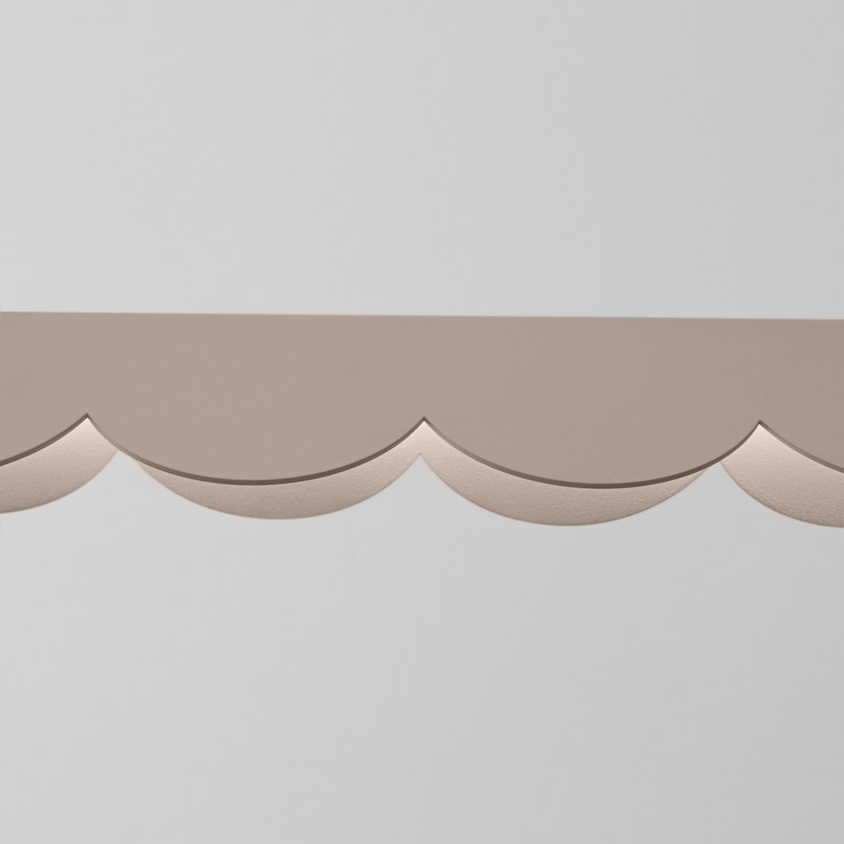 Suspension Aluminium Taupe LED 1 Biscuit taupe, EDEN