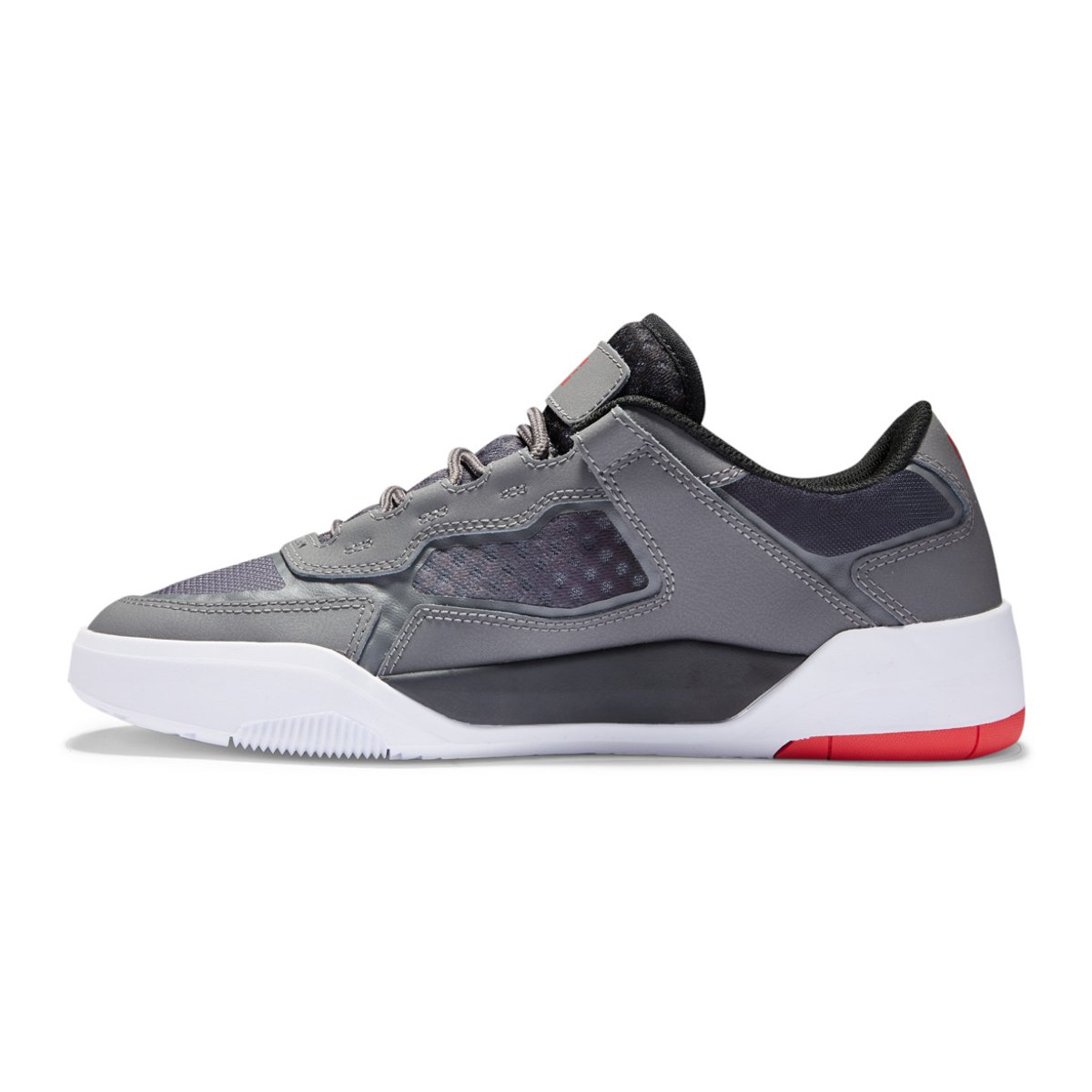 Chaussures en cuir. gris grey/black/red, DC SHOES