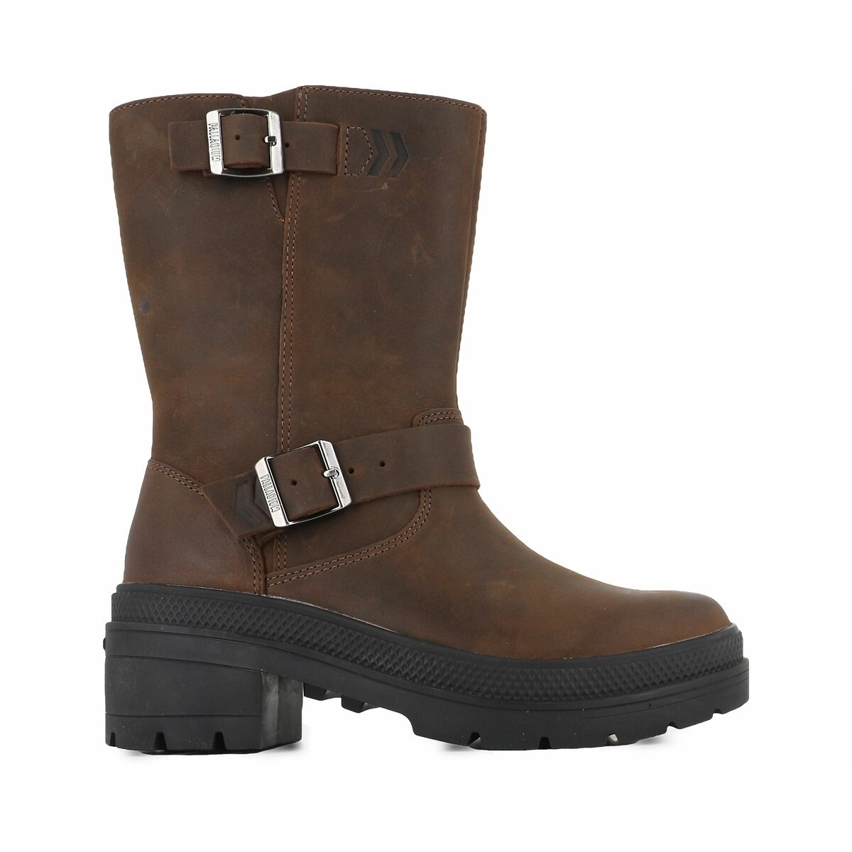 Pallarise Roadster Ankle Boots in Leather brown, PALLADIUM