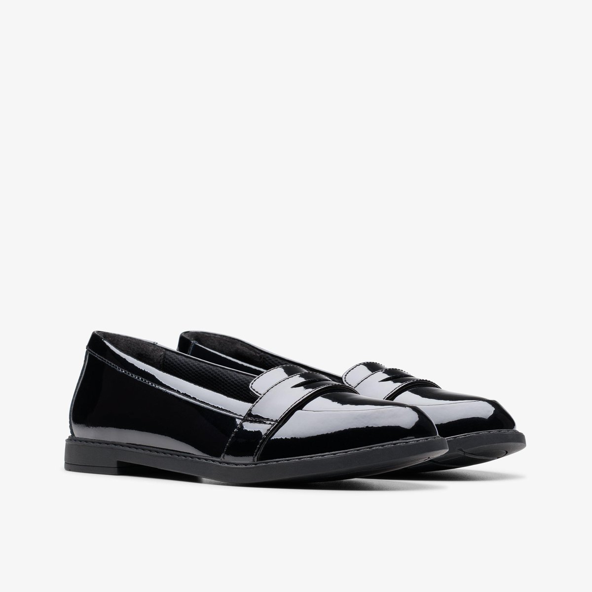 Mocassins Brevet Ajustement Étroit SCALA LOAFER Y noir, CLARKS
