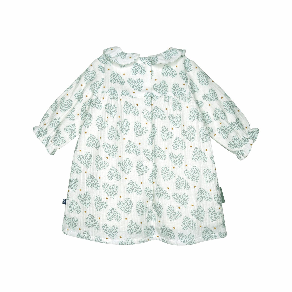 Robe gilet s/s mches sue vert, SUCRE D'ORGE