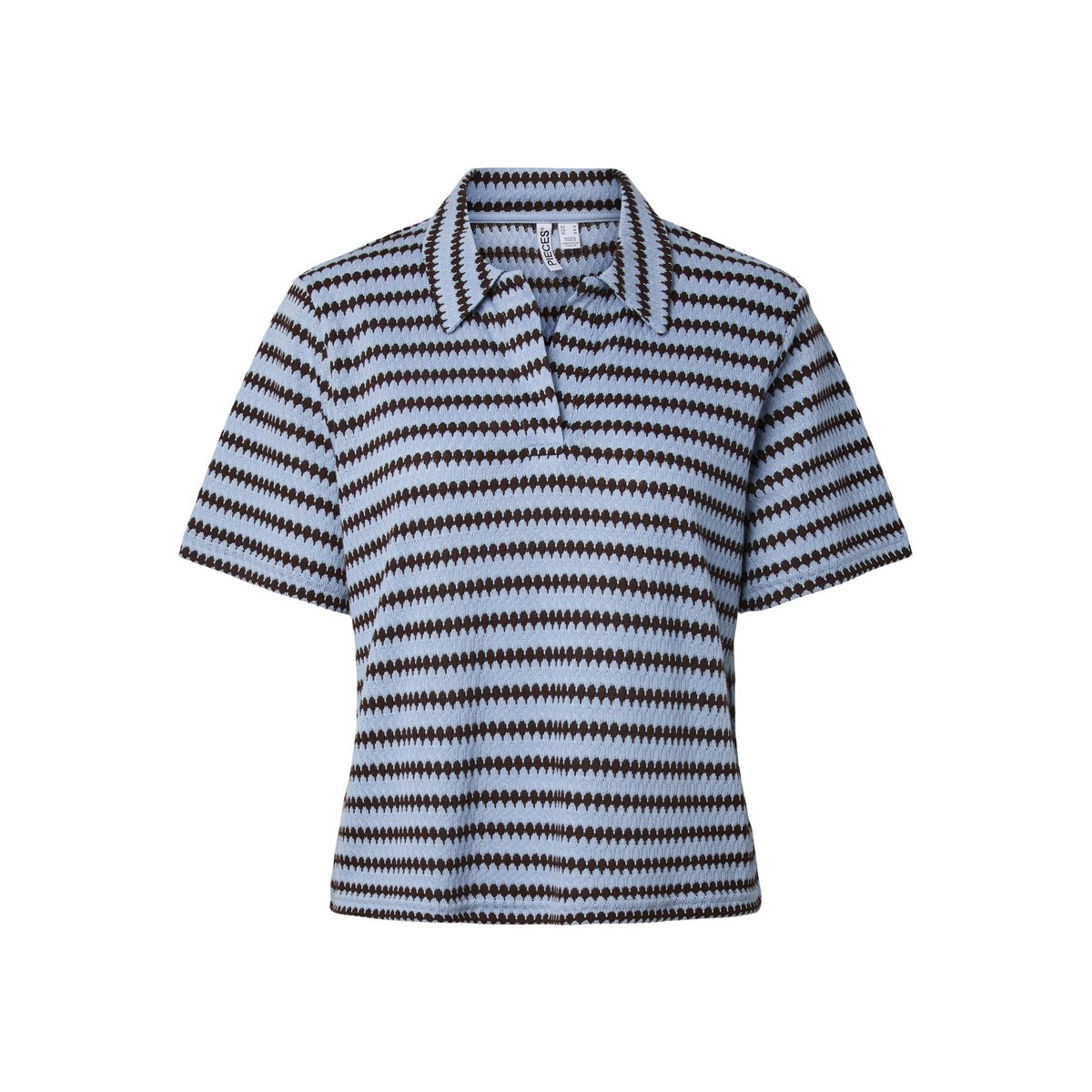 Top En Maille bleu - cashmere blue1, PIECES
