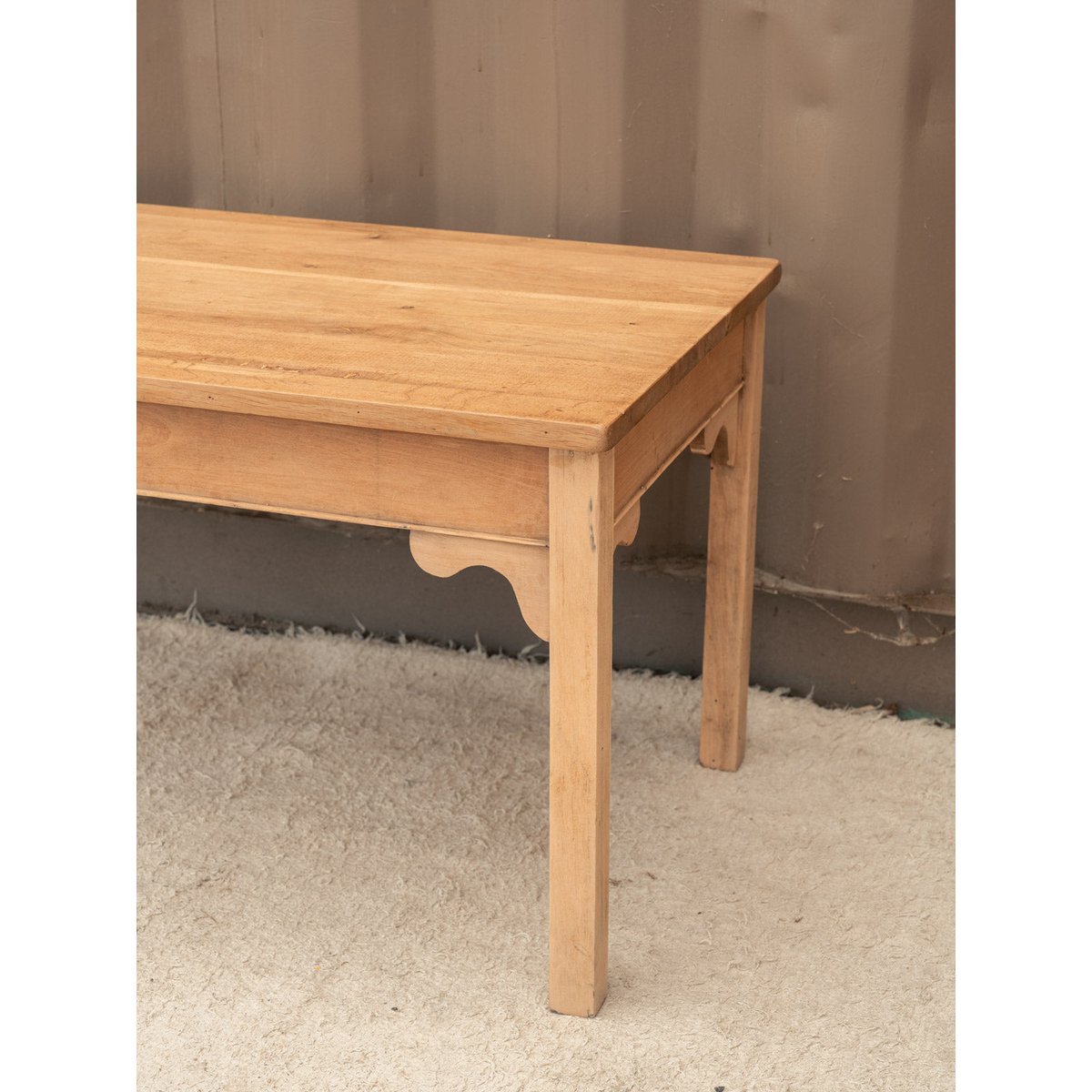 Table basse en chêne Léonie N°1587 - Bon état bois clair, DEBONGOUT