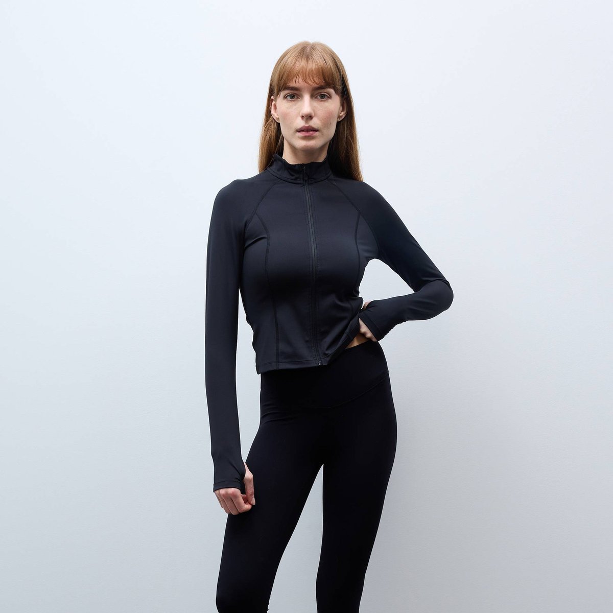 Legging de uni noir, MONOPRIX