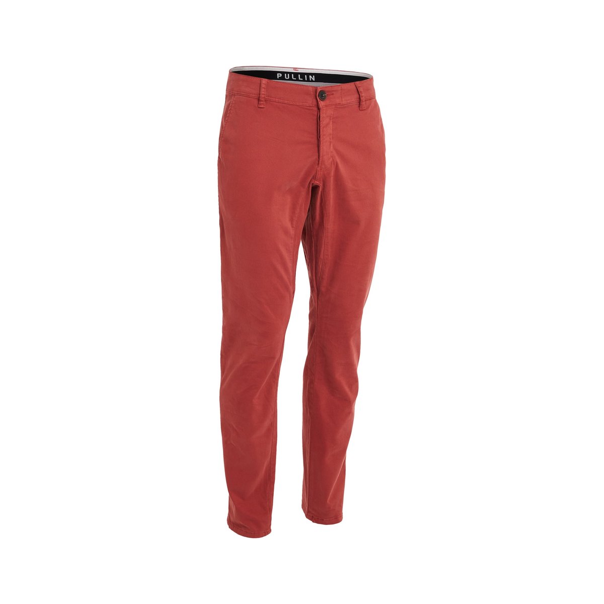 PANTALON CHINO CHERRY rouge, PULLIN