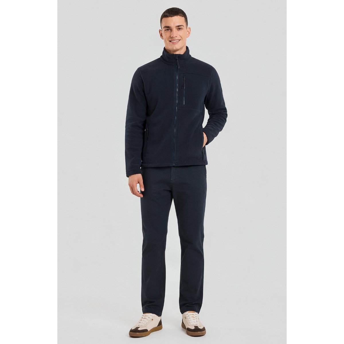 Polaire PAROA navy, BERMUDES