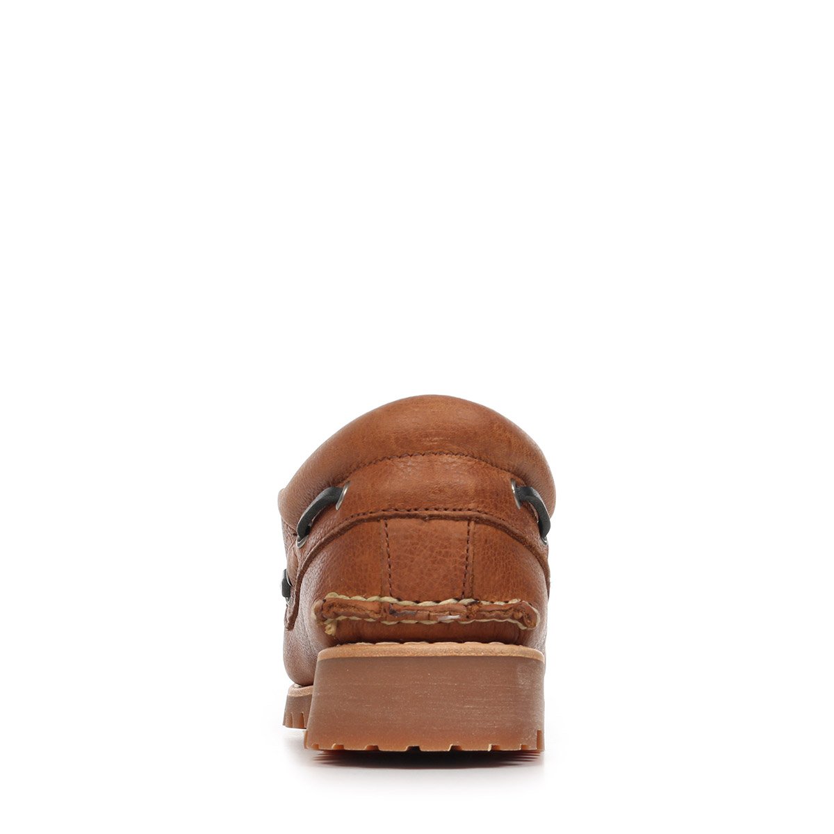 Chaussures AUTHENTIC BOAT SHOE rust full grain with dark gray, TIMBERLAND