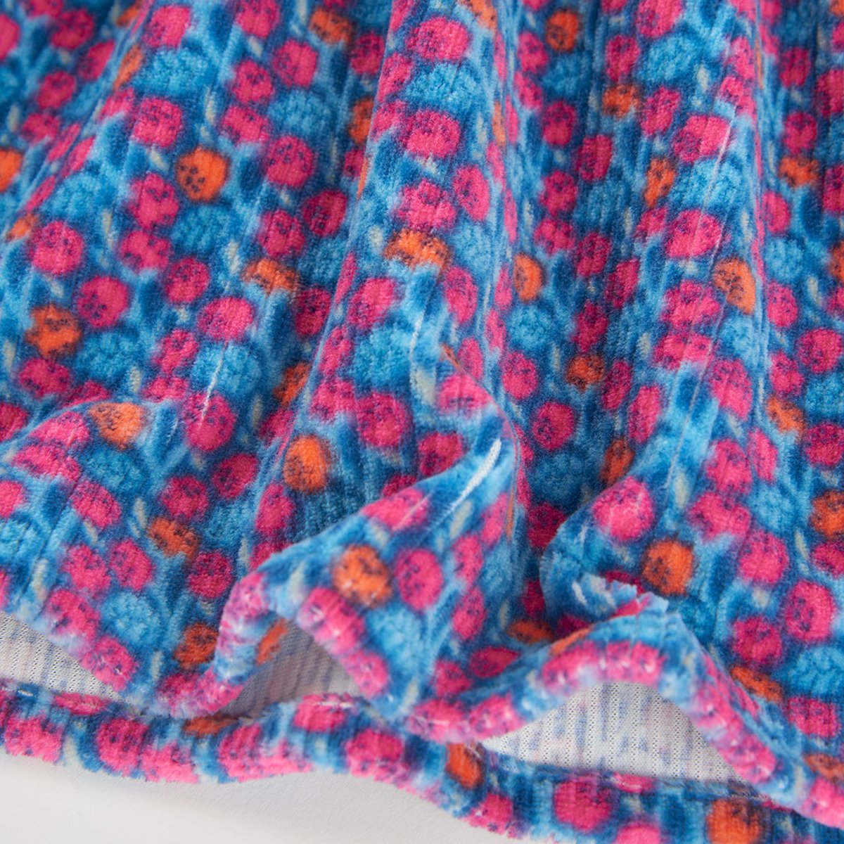Robe en maille imprimée fleurs multicolore, BOBOLI