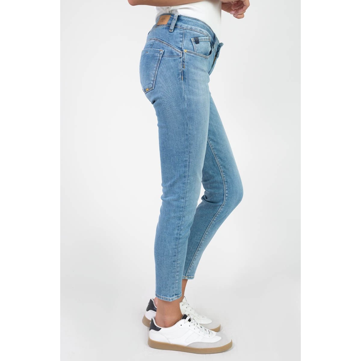 Jeans push-up slim PULP, longueur 34 blue, LE TEMPS DES CERISES