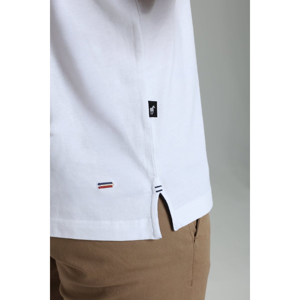 T-shirt manches courtes coton TWEN blanc, GENTLEMAN FARMER