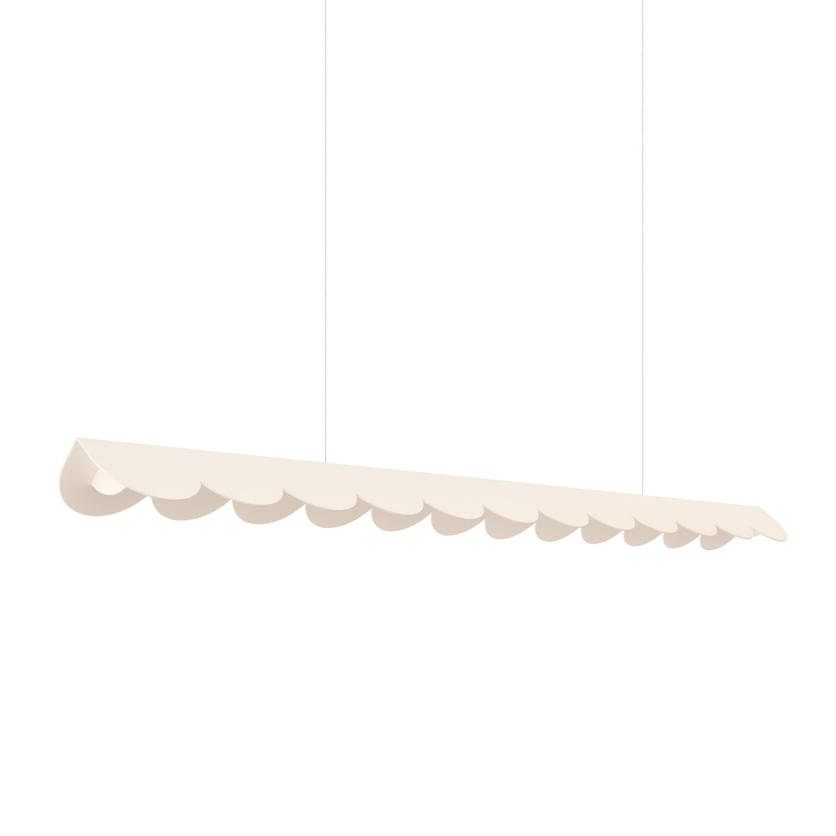 Suspension Aluminium Beige LED 1 Biscuit beige, EDEN