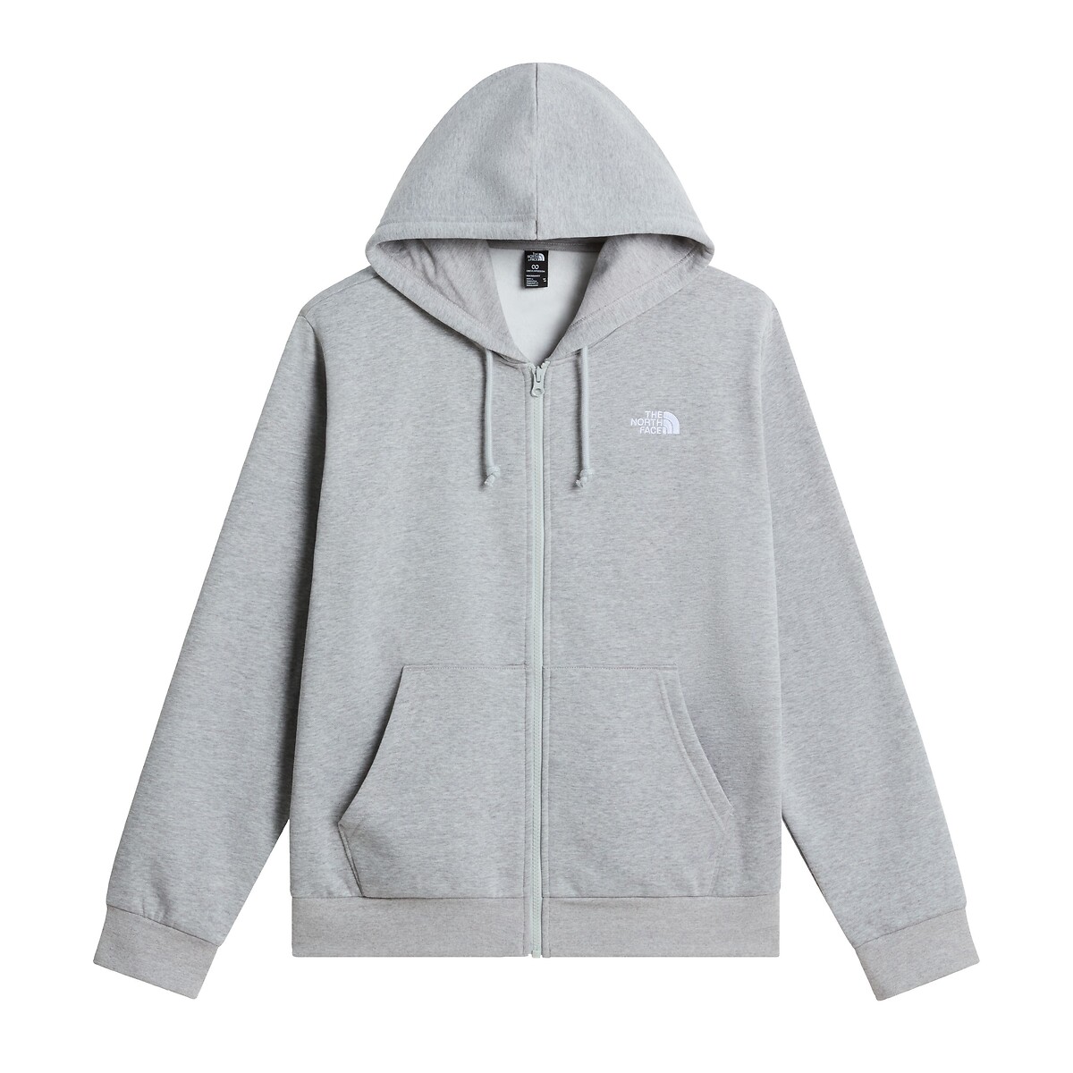 Sweat à capuche zippé, SIMPLE DOME gris, THE NORTH FACE