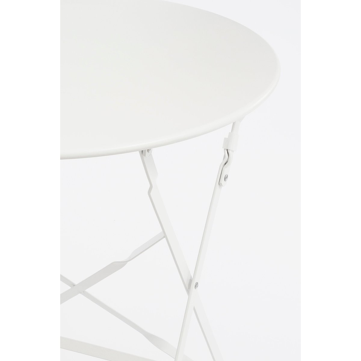 Ensemble de jardin bistrot LAURENCE blanc, MICA DECORATIONS