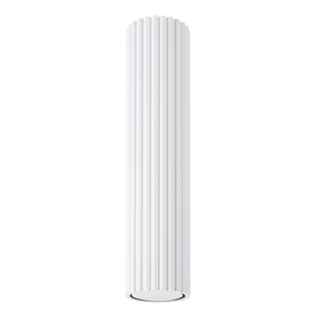 Plafonnier Aluminium Blanc GU10 1 Karbon 30 blanc, EDEN