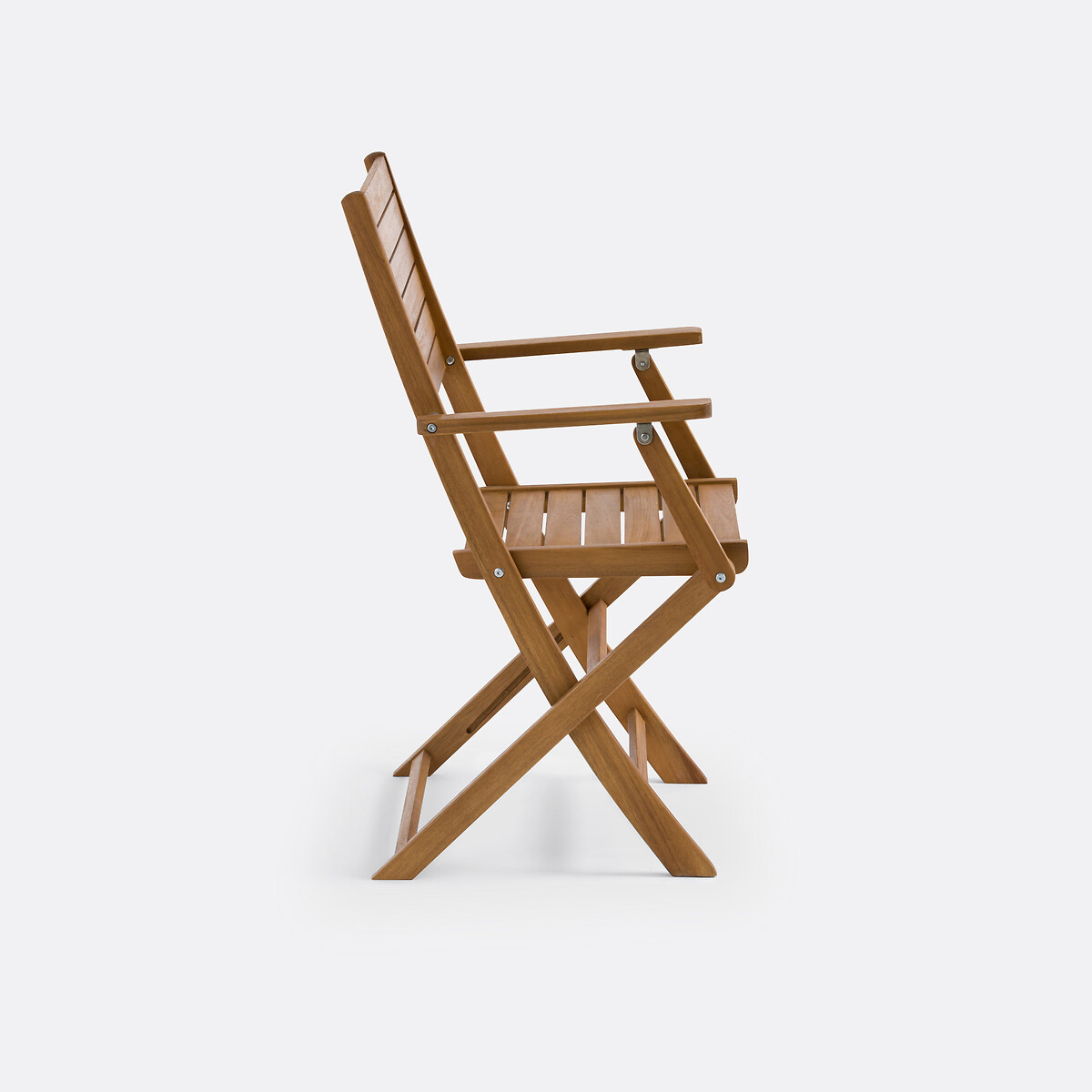 Lot de 2 fauteuils de jardin en acacia, Napli acacia, LA REDOUTE INTERIEURS