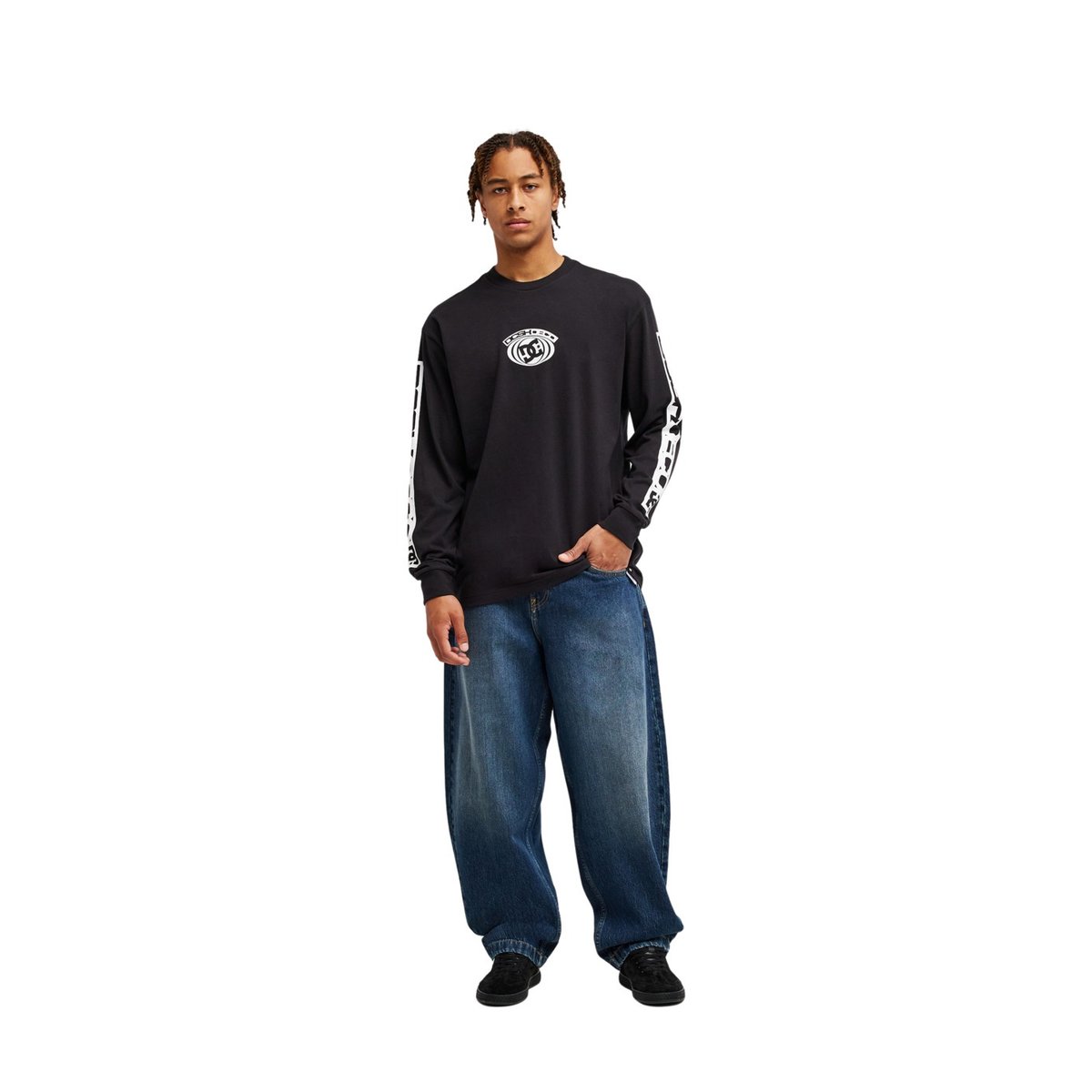 T-shirt manches longues. noir black, DC SHOES