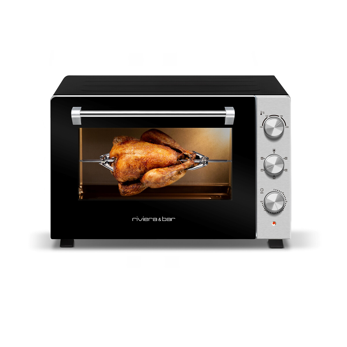 Mini four 60L QFR600 noir/inox, RIVIERA & BAR