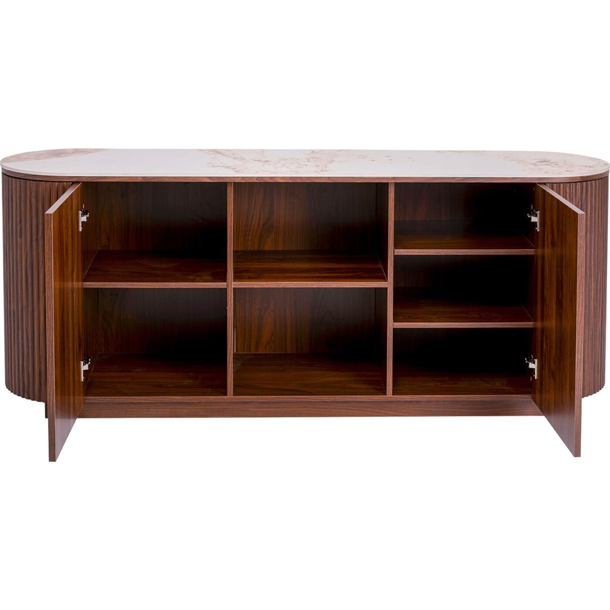 Buffet plateau en grès, RUBEN marron, KARE DESIGN