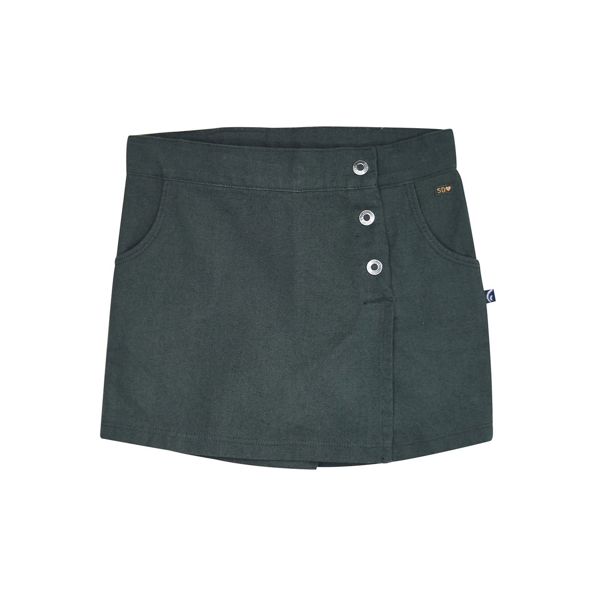 Jupe short muriel enfant vert, SUCRE D'ORGE