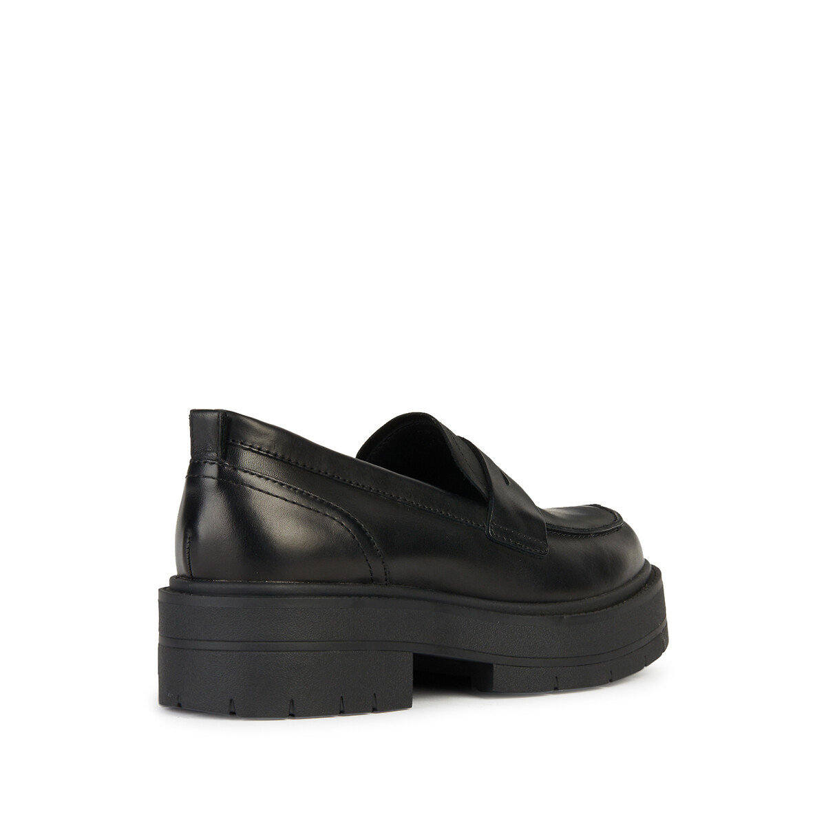 Spherica EC7 Breathable Loafers in Leather black, GEOX